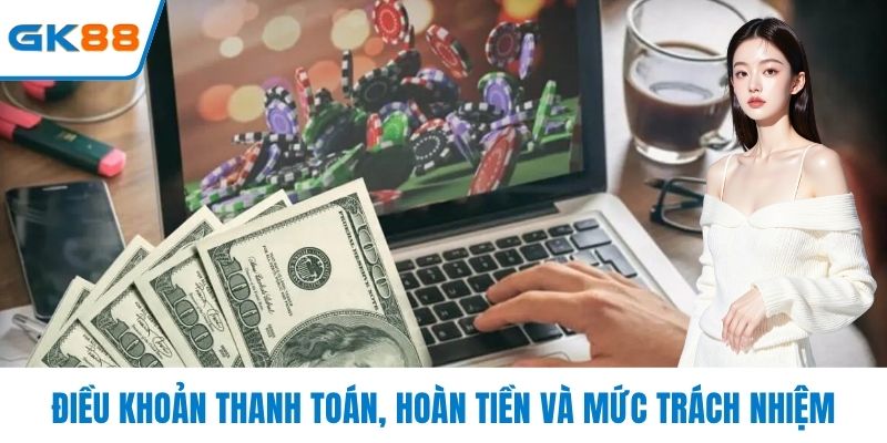 Điều khoản thanh toán, hoàn tiền và mức trách nhiệm